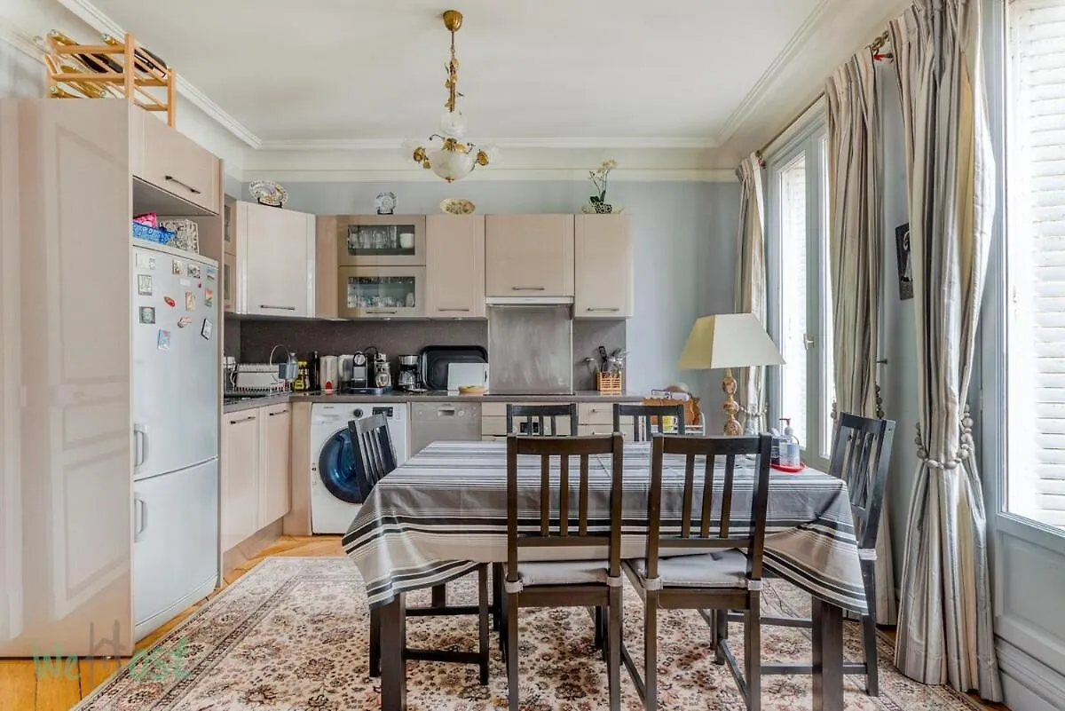 Constantinople - Ci - Nice Furnished 3 Rooms With Balcony Paris Apartment